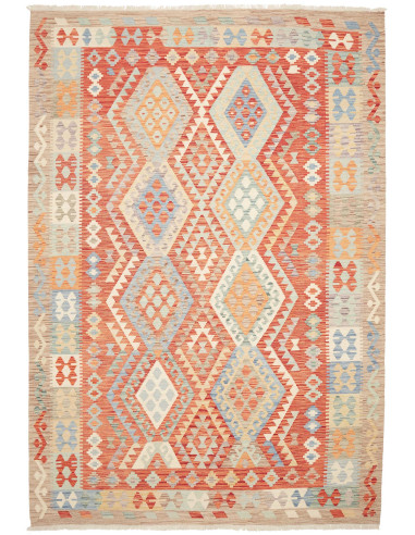Kilim 209x298 Cm Kilim Afghanistan Hand-carded Wool