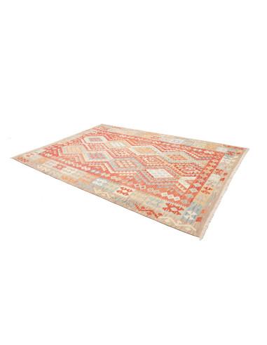 Kilim 209x298 Cm Kilim Afghanistan Hand-carded Wool