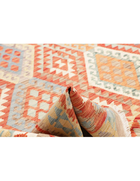 Kilim 209x298 Cm Kilim Afghanistan Hand-carded Wool