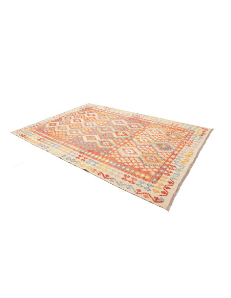 Kilim 210x295 Cm Kilim Afghanistan, Lana Cardata A Mano