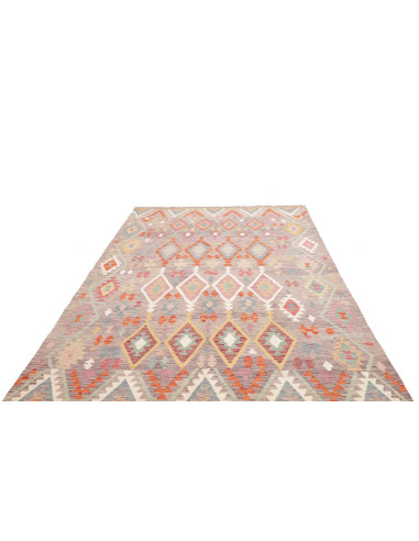 Kilim 155x198 Cm Kilim, Afghanistan, Lana Cardata A Mano