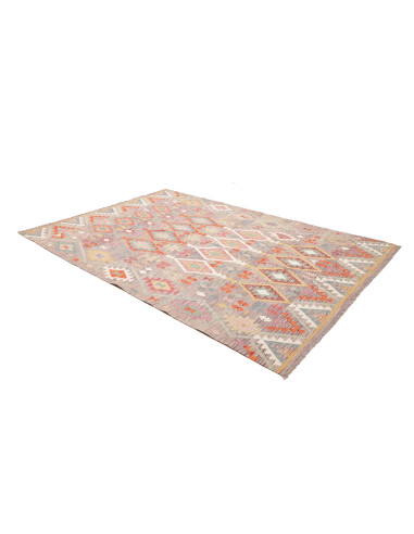 Kilim 155x198 Cm Kilim, Afghanistan, Lana Cardata A Mano