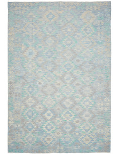 Kilim 202x296 Cm Kilim, Afghanistan, Hand-carded Wool warp: