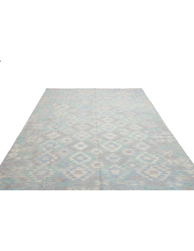 Kilim 202x296 Cm Kilim, Afghanistan, Hand-carded Wool warp: