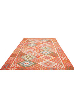 Kilim 203x300 Cm Kilim, Afghanistan, Hand-carded Wool On 2