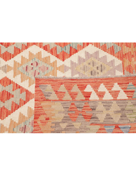 Kilim 207x290 Cm Kilim, Afghanistan, Lana Cardata A Mano