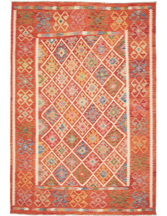 Kilim 209x299 Cm Kilim, Afghanistan, Lana, Cotone,
