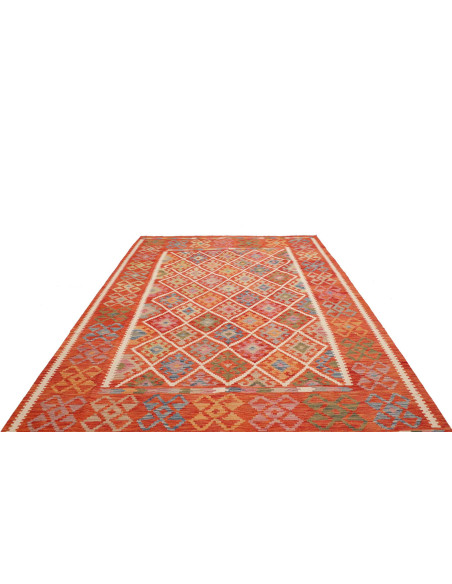 Kilim 209x299 Cm Kilim, Afghanistan, Lana, Cotone,