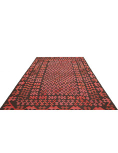 Kilim 203x294 Cm Kilim Afghanistan Hand-carded Wool warp: 2