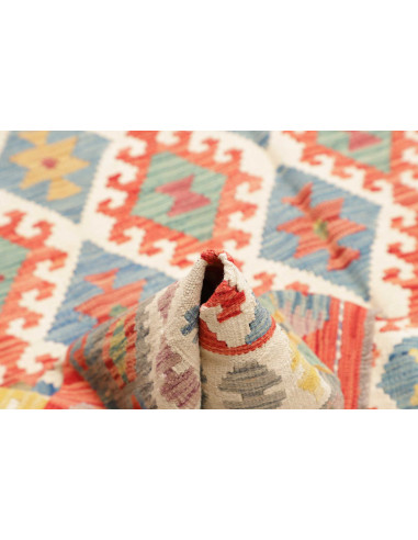 Kilim 195x299 Cm Kilim Afghanistan Lana Cardata A Mano