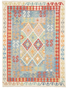 Kilim 178x242 Cm Kilim Afghanistan Hand-carded Wool warp: