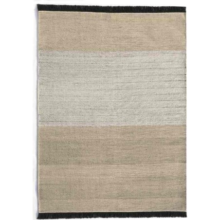 tappeto Nanimarquina Tres Outdoor stripes black