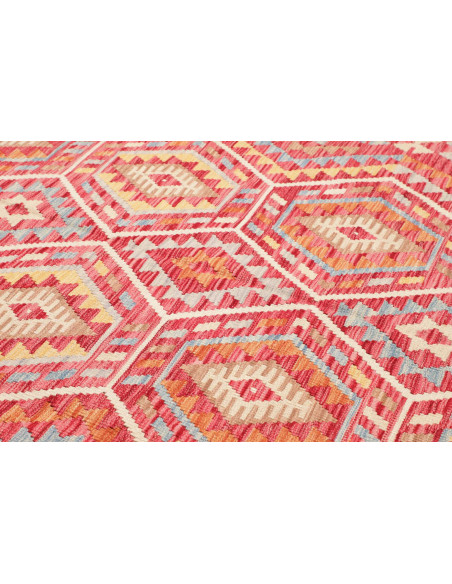 Kilim 184x241 Cm Kilim, Afghanistan, Hand-carded Wool warp: