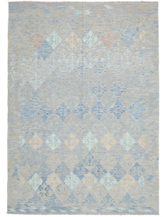 Kilim 173x237 Cm Kilim, Afghanistan, Lana Cardata A Mano