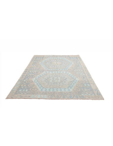 Kilim 182x253 Cm Kilim, Afghanistan, Lana Cardata A Mano