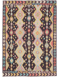 Kilim 172x238 Cm Kilim, Afghanistan, Lana Cardata A Mano