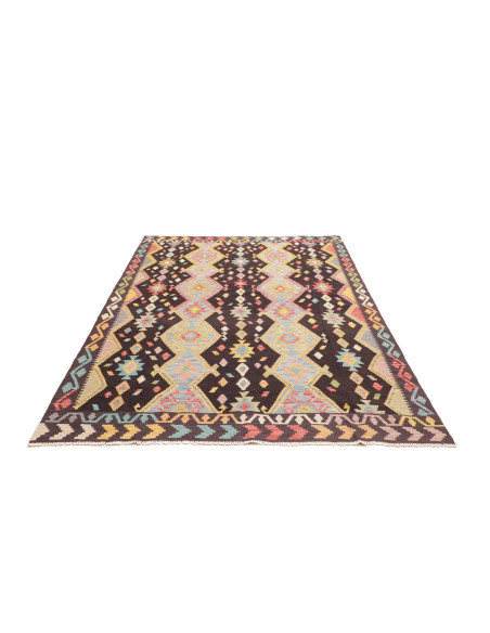 Kilim 172x238 Cm Kilim, Afghanistan, Hand-carded Wool warp: