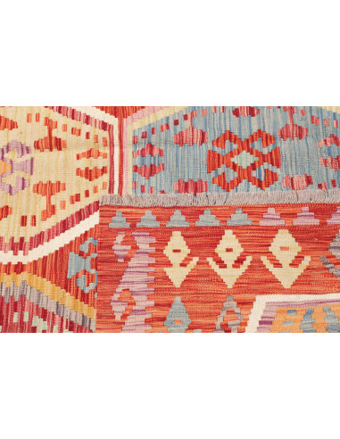 Kilim 184x258 Cm Kilim, Afghanistan, Lana Cardata A Mano