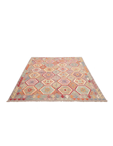 Kilim 179x243 Cm Kilim, Afghanistan, Hand-carded Wool,