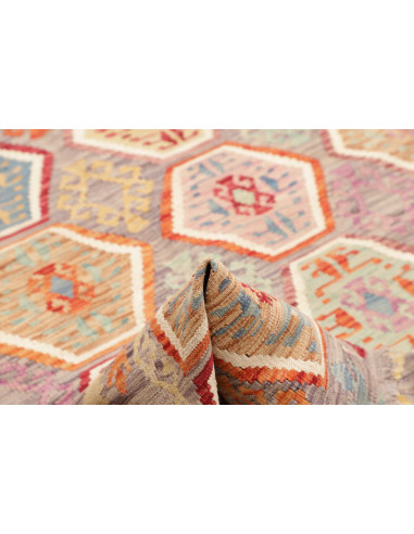 Kilim 179x243 Cm Kilim, Afghanistan, Lana Cardata A Mano,
