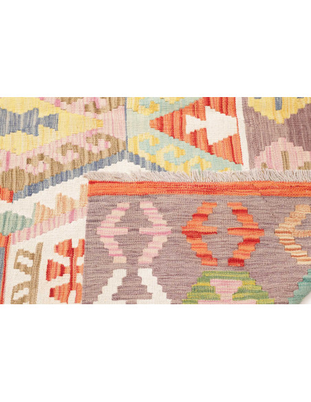 Kilim 186x246 Cm Kilim Afghanistan, Lana Cardata A Mano