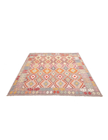 Kilim 179x243 Cm Kilim, Afghanistan, Lana Cardata A Mano
