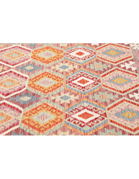 Kilim 179x243 Cm Kilim, Afghanistan, Lana Cardata A Mano