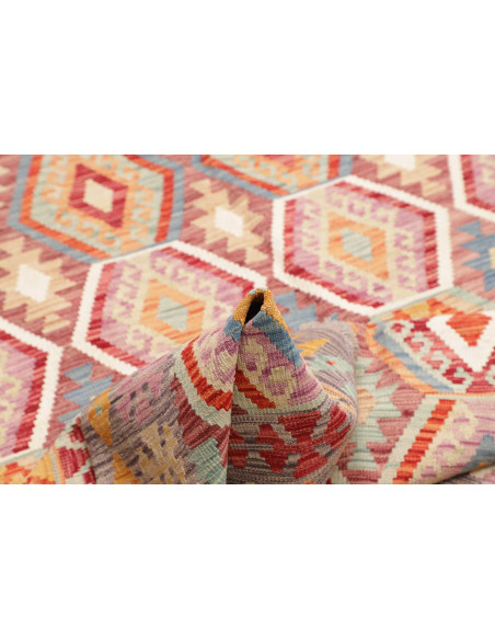 Kilim 179x243 Cm Kilim, Afghanistan, Lana Cardata A Mano