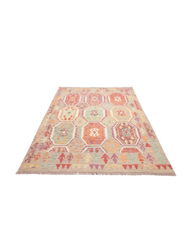 Kilim 172x240 Cm Kilim, Afghanistan, Hand-carded Wool warp
