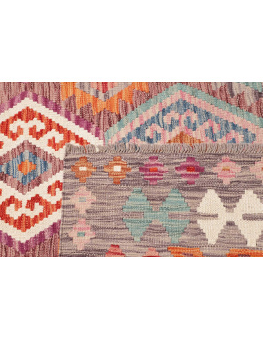 Kilim 204x209 Cm Kilim, Afghanistan, Hand-carded Wool warp: