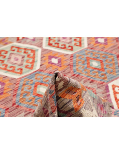 Kilim 204x209 Cm Kilim, Afghanistan, Hand-carded Wool warp: