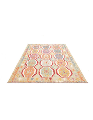 Kilim 177x245 Cm Kilim Afghanistan, Hand-carded Wool