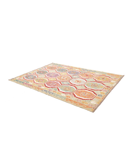 Kilim 177x245 Cm Kilim Afghanistan, Hand-carded Wool