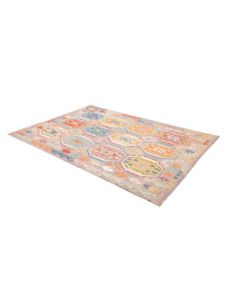 Kilim 172x241 Cm Kilim Afghanistan Hand Carded Wool
