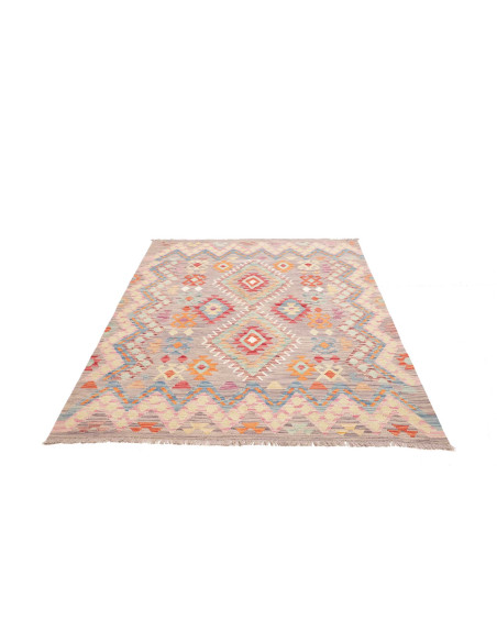 Kilim 149x201 Cm Kilim, Afghanistan, Hand-carded Wool warp: