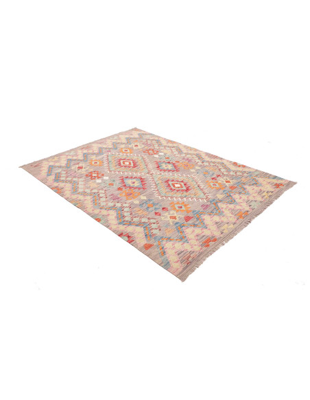 Kilim 149x201 Cm Kilim, Afghanistan, Hand-carded Wool warp: