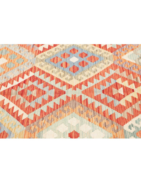Kilim 150x192 Cm Kilim, Afghanistan, Hand-carded Wool,