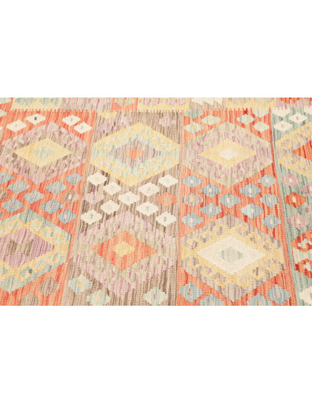 Kilim 150x193 Cm Kilim, Afghanistan, Lana Cardata A Mano