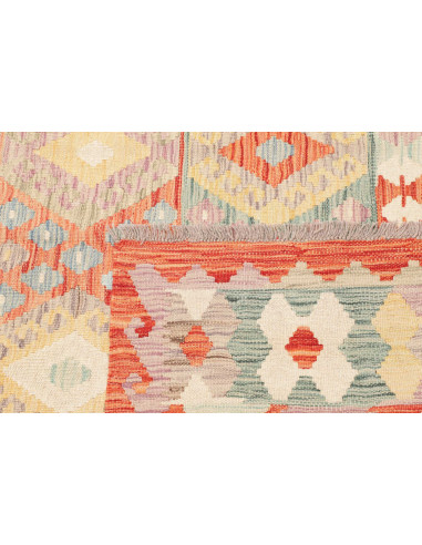 Kilim 150x193 Cm Kilim, Afghanistan, Lana Cardata A Mano