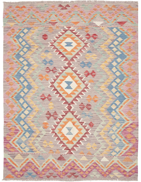 Kilim 148x199 Cm Kilim, Afghanistan, Lana Cardata A Mano