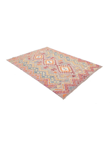 Kilim 148x199 Cm Kilim, Afghanistan, Lana Cardata A Mano
