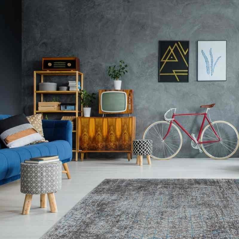 tappeto Arte Espina Antigua 300 grigio turchese