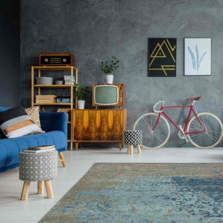 tappeto Arte Espina Blaze 100 multicolore blu