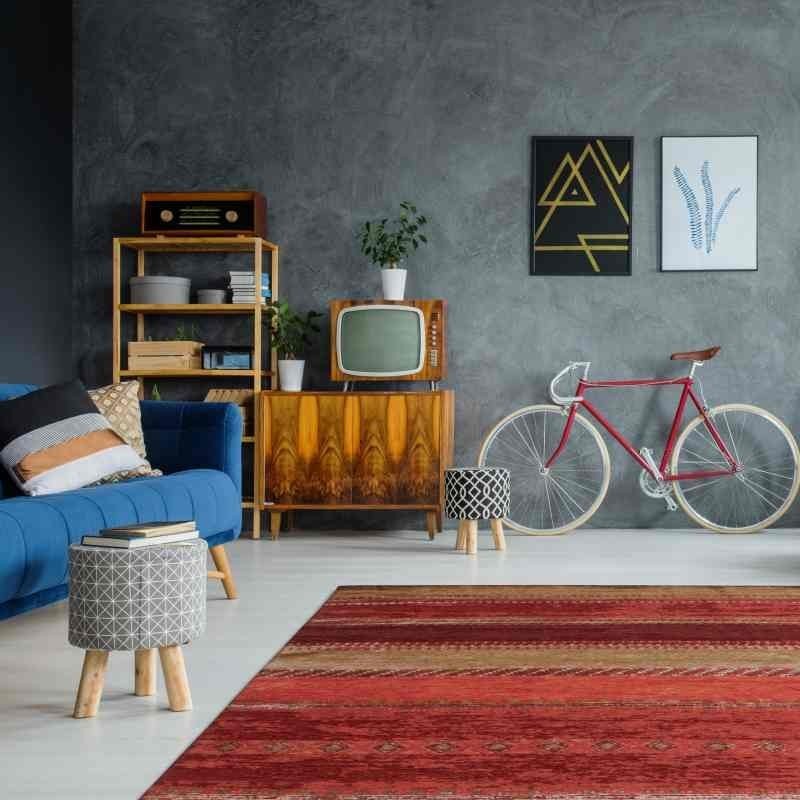 tappeto Arte Espina Blaze 200 multicolore rosso