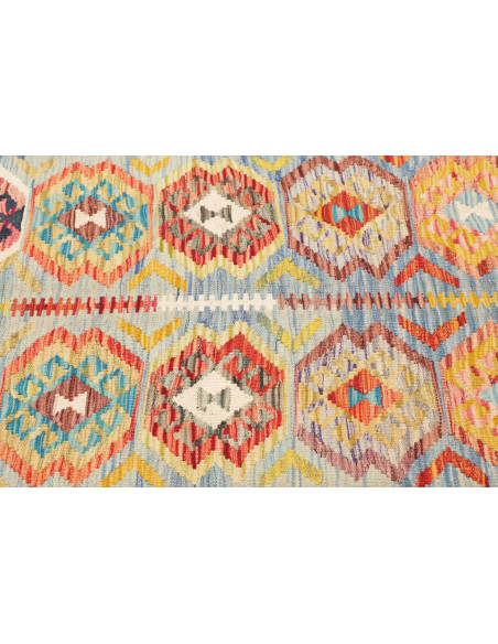 Kilim 104x155 Cm Kilim, Afghanistan, Hand-carded Wool warp: