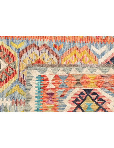 Kilim 104x155 Cm Kilim, Afghanistan, Hand-carded Wool warp: