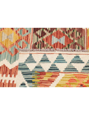 Kilim 98x143 Cm Kilim, Afghanistan, Hand-carded Wool warp: