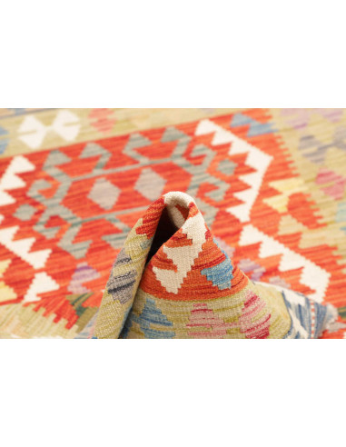 Kilim 103x147 Cm Kilim, Afghanistan, Hand-carded Wool warp: