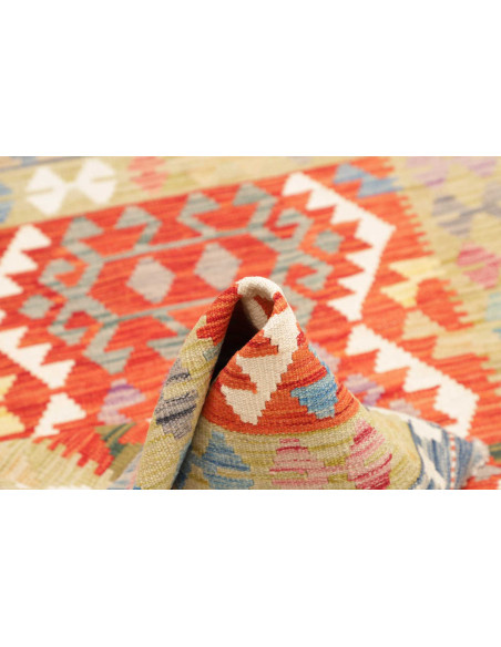 Kilim 103x147 Cm Kilim, Afghanistan, Hand-carded Wool warp: