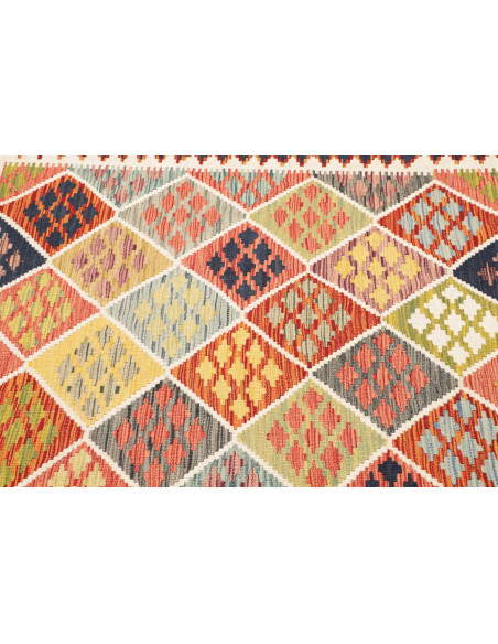 Kilim 107x151 Cm Kilim, Afghanistan, Hand-carded Wool warp: